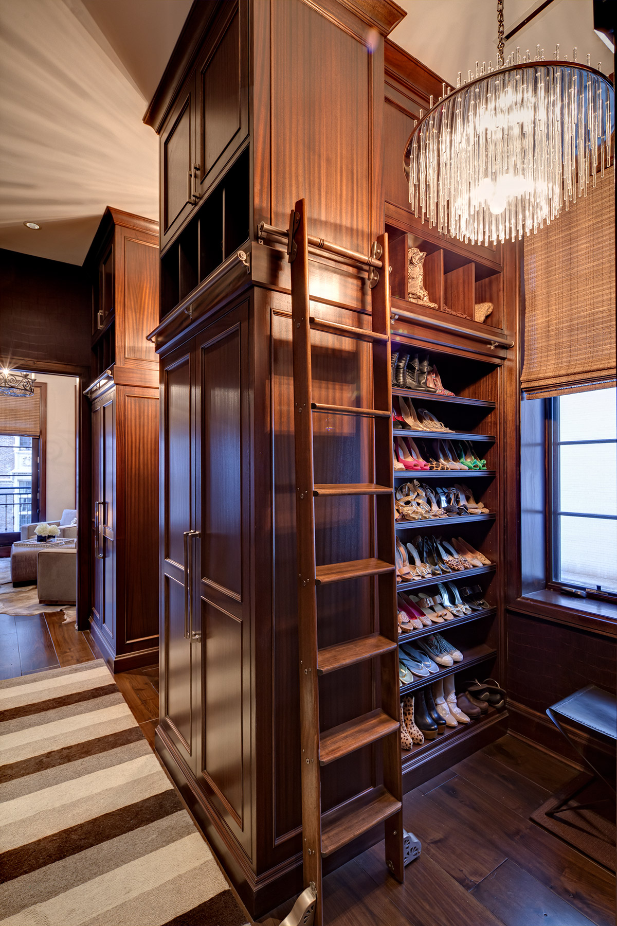 Gold Coast Home master bedroom closet