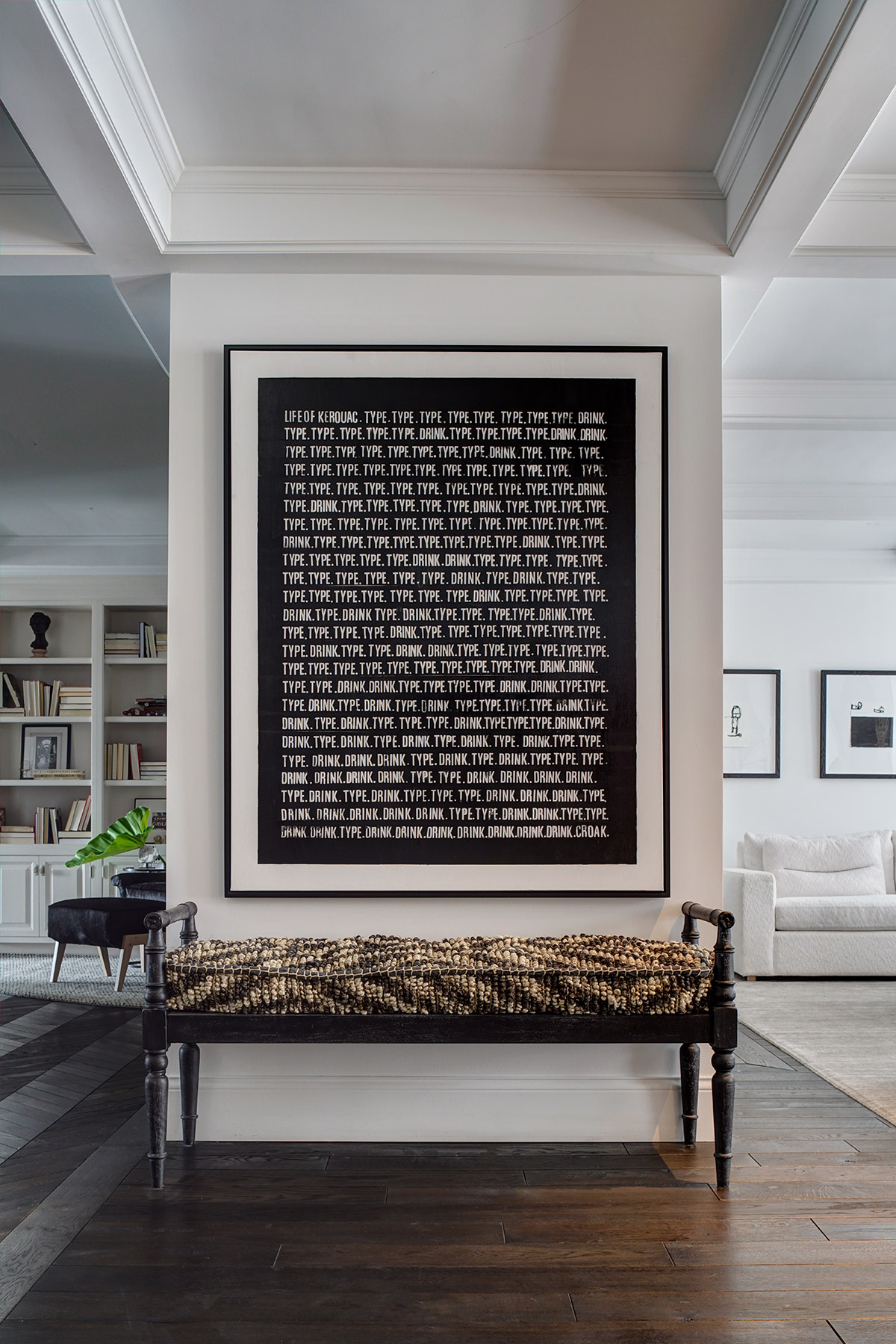 Gold Coast Penthouse foyer vignette