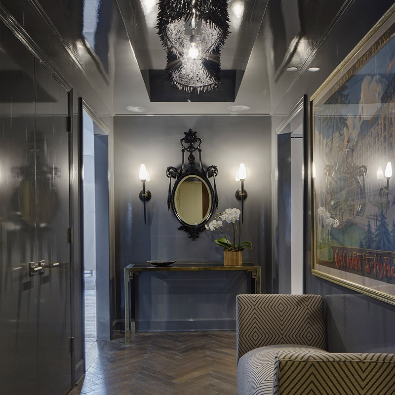 gold coast pied de terre glam foyer