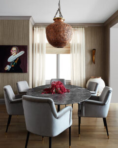 lincoln park home breakfast table